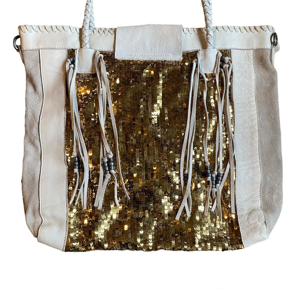 Free People Midnight Hour Sequin Tote - Picture 3 of 10